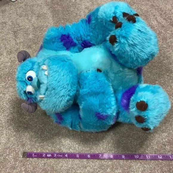 Disney Monsters Inc Sully Plush 13” - Picture 4 of 4
